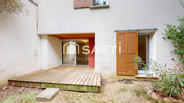 T2 avec jardin, terrasse et parkings à Tournefeuille