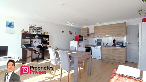 THIZY-LES-BOURGS (69240)  Appartement T2  loué, 64 m² en centre bourg