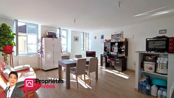 THIZY-LES-BOURGS (69240)  Appartement T2  loué, 64 m² en centre bourg