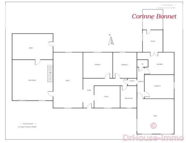 Maison à vendre 5 pièces de 171 m²
