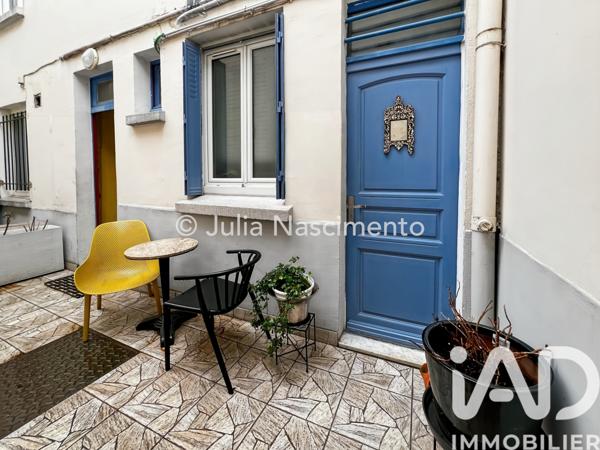 Studio à vendre 27 m² Pantin
