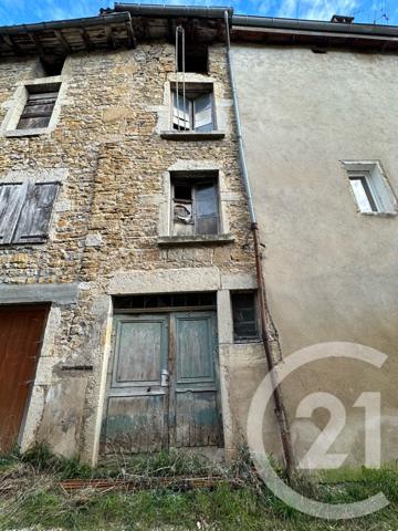 Maison à vendre  2 pièces - 50 m2 AMBERIEU EN BUGEY - 01