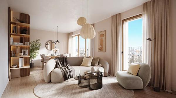 Appartement neuf - T3 - PARIS 20