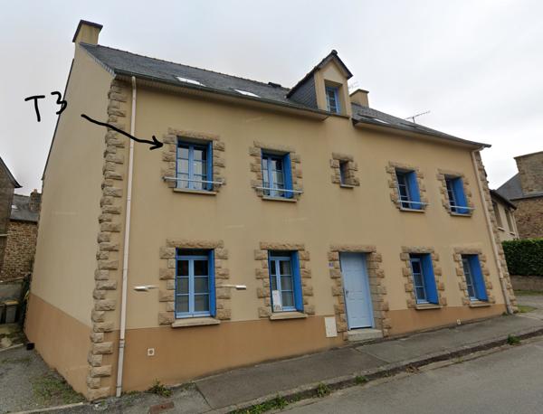 Châteauneuf-d'Ille-et-Vilaine (35430) Appartement type 3 Châteauneuf d'Ille et Vilaine