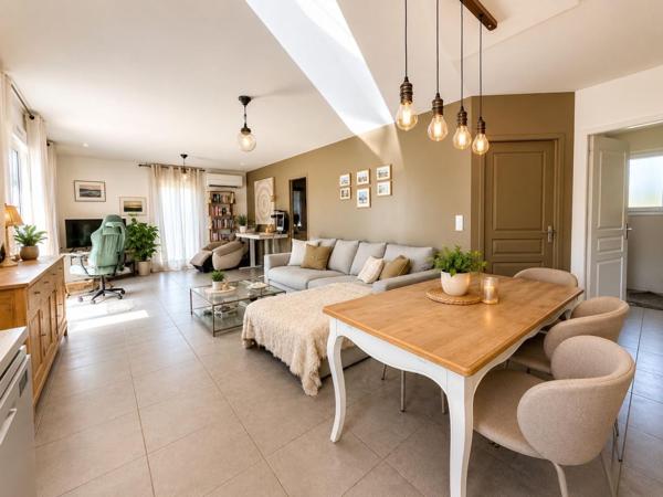 Maison contemporaine au calme,  à Carteret