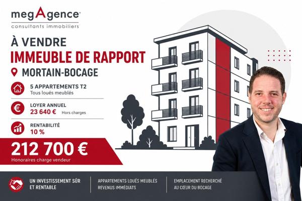 Immeuble à MORTAIN-BOCAGE, 50140 - 191m²