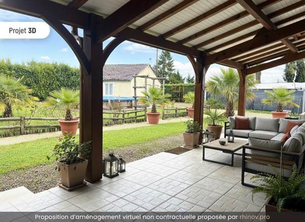 Maison à vendre |  Bourg-Charente |  5 pièces | 110 m²