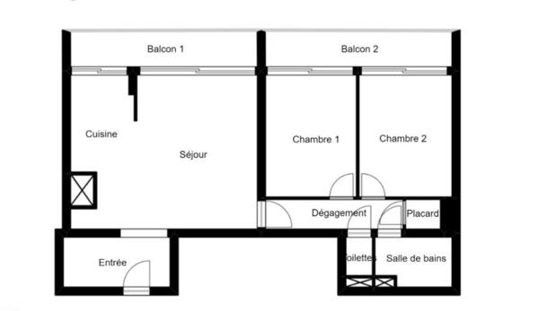 TRES BEL APPARTEMENT AU SEIN D''UNE RESIDENCE DE STANDING