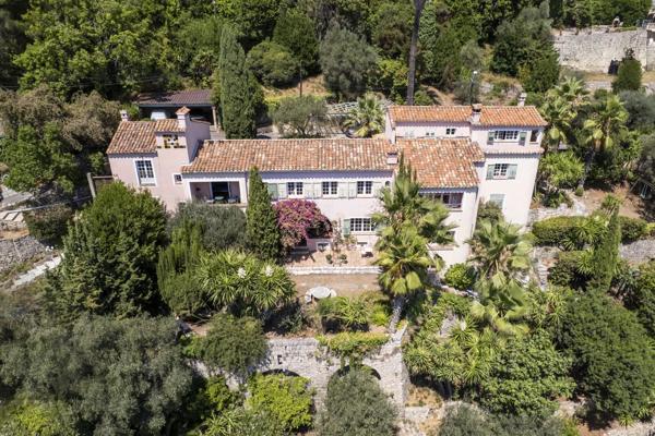 Villa d’artiste Art-Déco avec vue panoramique – Quartier Rothschild, Grasse