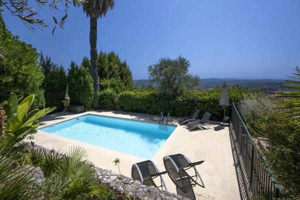 Villa d’artiste Art-Déco avec vue panoramique – Quartier Rothschild, Grasse