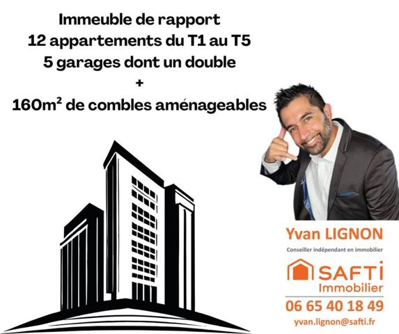 Immeuble de rapport - coeur du centre-ville