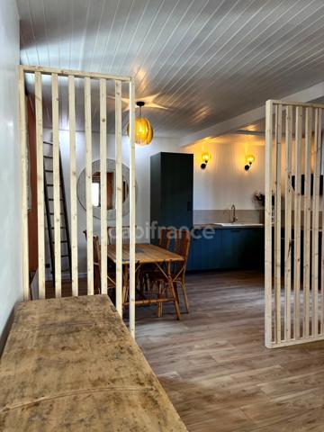 T3 : Maison de village en pierre entièrement rénovée, 85 m2, 2 chambres, à 15 km de Fleurance / Lectoure / Condom (32)