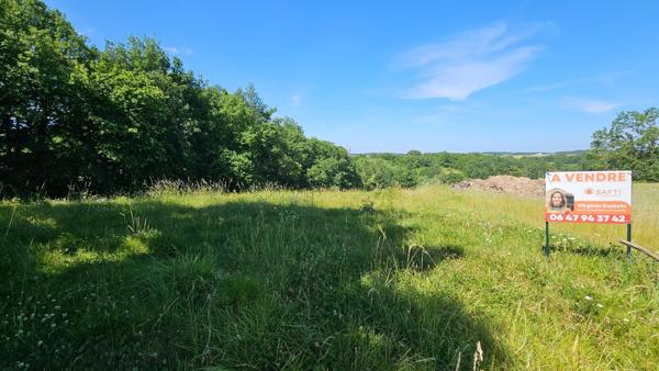 TERRAIN A BÂTIR borné et viabilisé