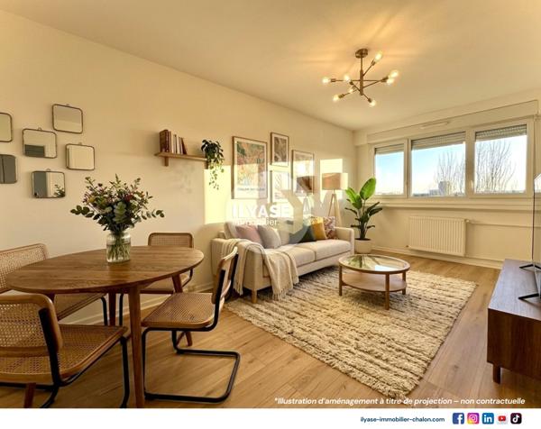 Chalon-sur-Saône (71100) Appartement à louer | Centre Chalon-sur-Saône | 26 m²