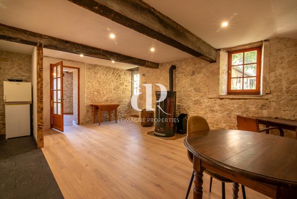 Saint-Clar (32380) Maison de village avec deuxième logement et vue imprenable