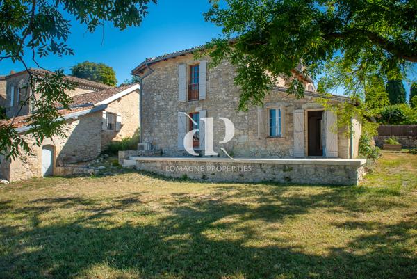Saint-Clar (32380) Maison de village avec deuxième logement et vue imprenable
