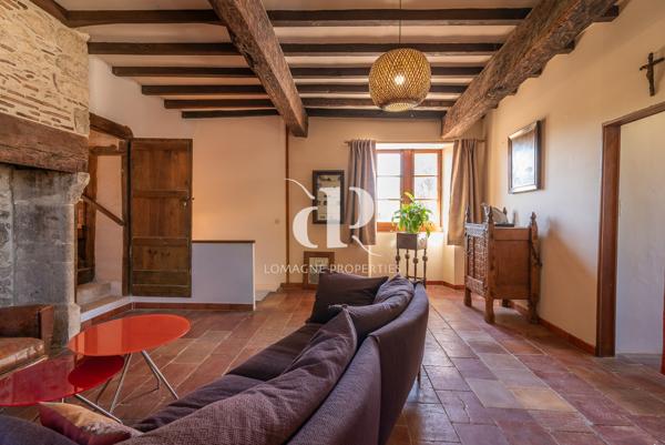 Saint-Clar (32380) Maison de village avec deuxième logement et vue imprenable