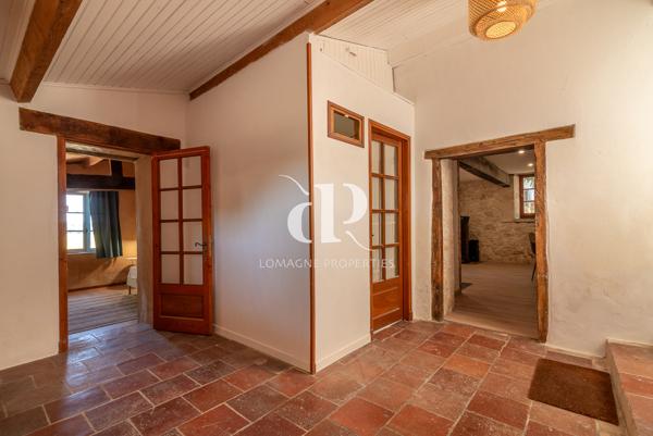 Saint-Clar (32380) Maison de village avec deuxième logement et vue imprenable