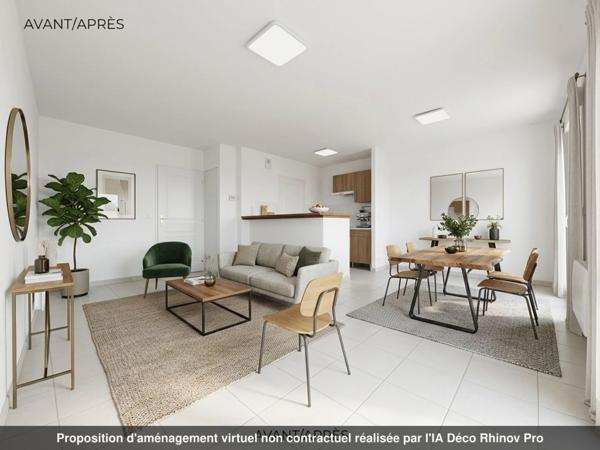 Appartement T3 en rez-de-jardin – Lumineux et fonctionnel aux portes de La Rochelle