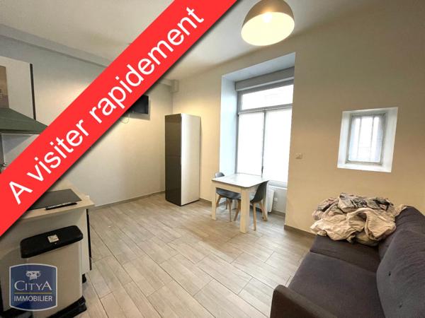 Appartement à louer 1 pièce 21.88m² Saint-Étienne (42000)