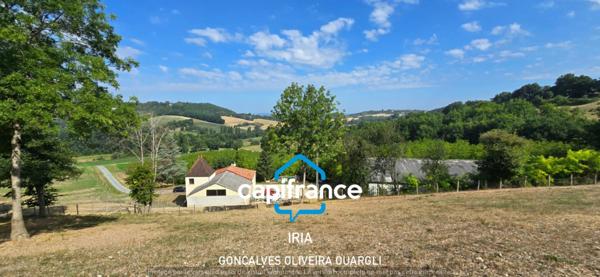 Propriété de charme au coeur de la nature à vendre 6 pièces et 124763m² de PUJOLS (47)