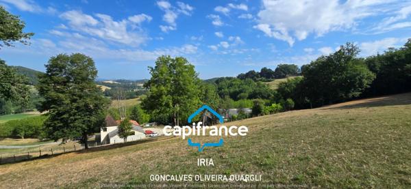 Propriété de charme au coeur de la nature à vendre 6 pièces et 124763m² de PUJOLS (47)