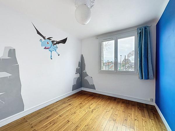 Appartement quartier Zola à Nantes 4 pièces 2 chambres, garage fermé