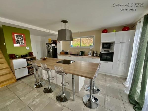 Anse - Maison avec vue sur le Mont Blanc