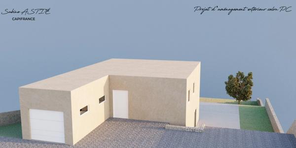 Anse - Maison avec vue sur le Mont Blanc