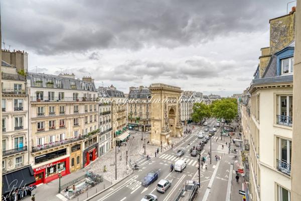 Appartement d’exception avec panorama unique sur la Porte Saint-Denis