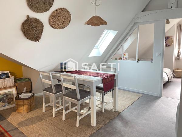 Appartement T2 traversant et rénové