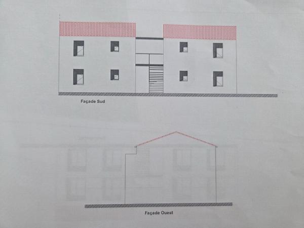TERRAIN A BATIR - Projet de 2 maisons pour faire 4 logements indépendants