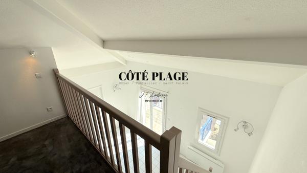 Vaux-sur-Mer (17640) PONTAILLAC VAUX SUR MER T2 MEZZANINE VUE DEGAGÉE - BALCON TERRASSE- AU PRIX DE 183 750 € FAI