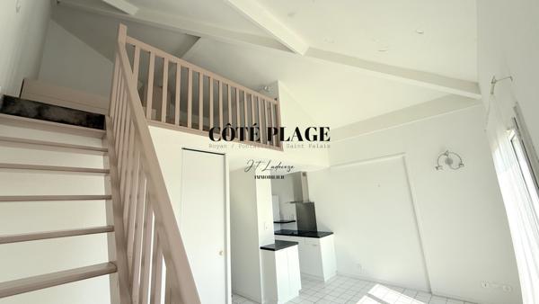 Vaux-sur-Mer (17640) PONTAILLAC VAUX SUR MER T2 MEZZANINE VUE DEGAGÉE - BALCON TERRASSE- AU PRIX DE 183 750 € FAI