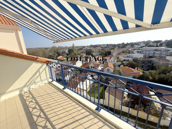 Vaux-sur-Mer (17640) PONTAILLAC VAUX SUR MER T2 MEZZANINE VUE DEGAGÉE - BALCON TERRASSE- AU PRIX DE 183 750 € FAI