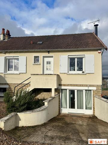 Maison sur sous sol aménagé avec 3 chambres