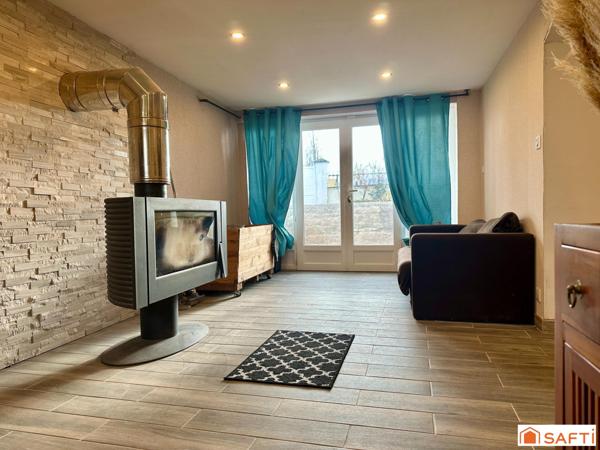 Maison sur sous sol aménagé avec 3 chambres