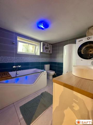 Maison sur sous sol aménagé avec 3 chambres