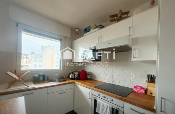 T2 - 48m2 - SEJOUR/CUISINE - 1 CHAMBRE - CAVE - PARKING