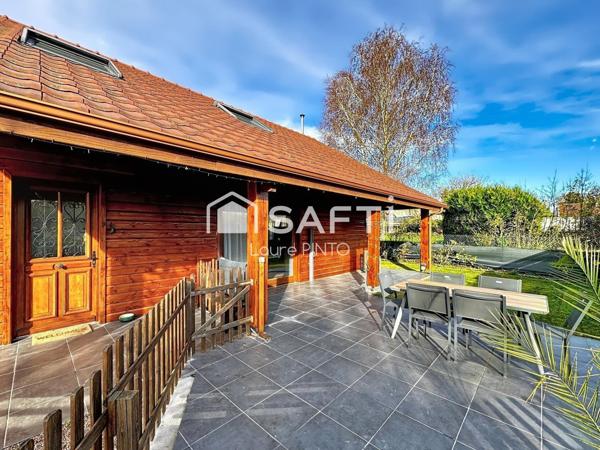 Belle maison de type chalet à 30 minutes de Reims