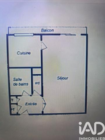 Studio à vendre 33 m² Sainte-Gemmes-sur-Loire