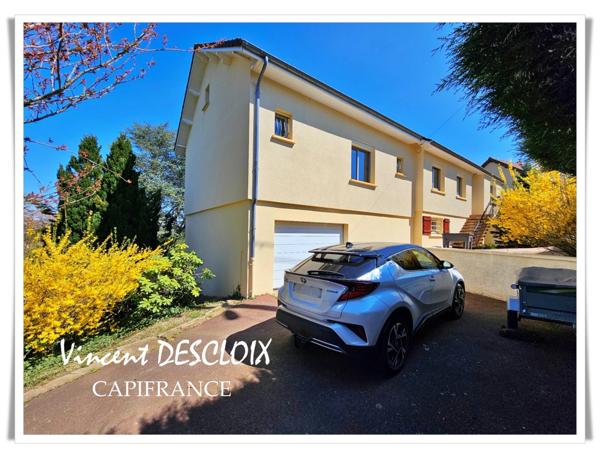 Maison à vendre 8 pièces SAULIEU (21210) Terrain 2383m² arboré et clos.