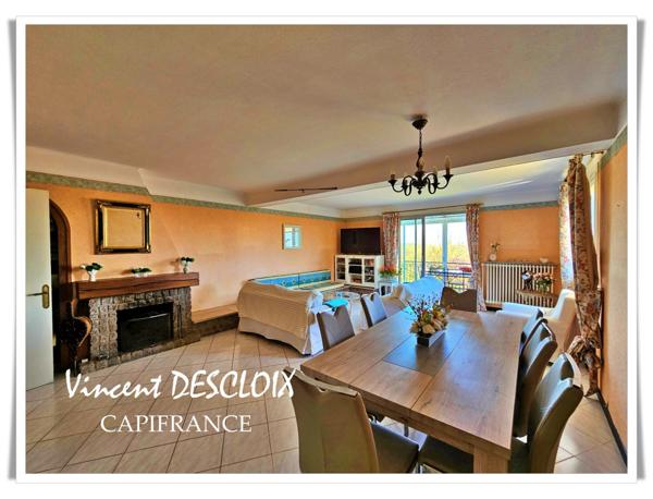 Maison à vendre 8 pièces SAULIEU (21210) Terrain 2383m² arboré et clos.