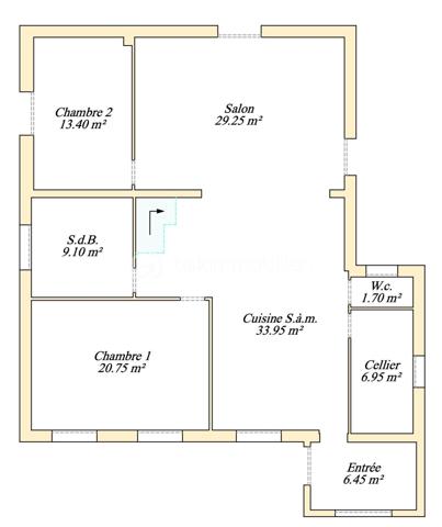 Maison traditionnelle de 156,90 m²