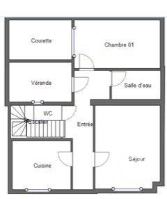 Maison à vendre  4 pièces - 65,93 m2 NANTERRE - 92