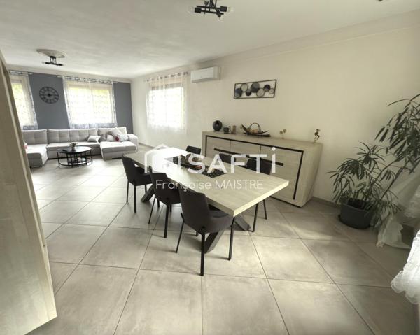 Maison rénovée de 156 m² avec véranda, balcon et parking