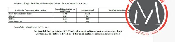 Studio 18m2 LMNP 6% brut - MERMOZ - 69008 LYON