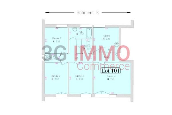 Vente murs / Bureaux