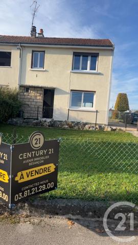 Maison à vendre  4 pièces - 84 m2 ECOLE VALENTIN - 25