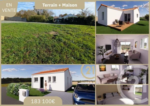 Terrain à vendre  325 m 2   COMMEQUIERS  - 85